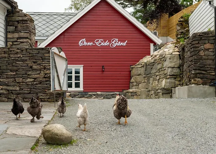 Vakker - Stor Parkeringsplass 10min Fra Bergen